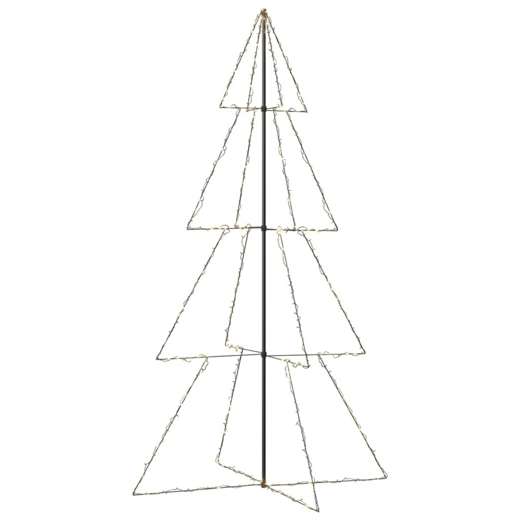 Christmas Cone Tree 360 LEDs Indoor and Outdoor 143x250 cm 328591