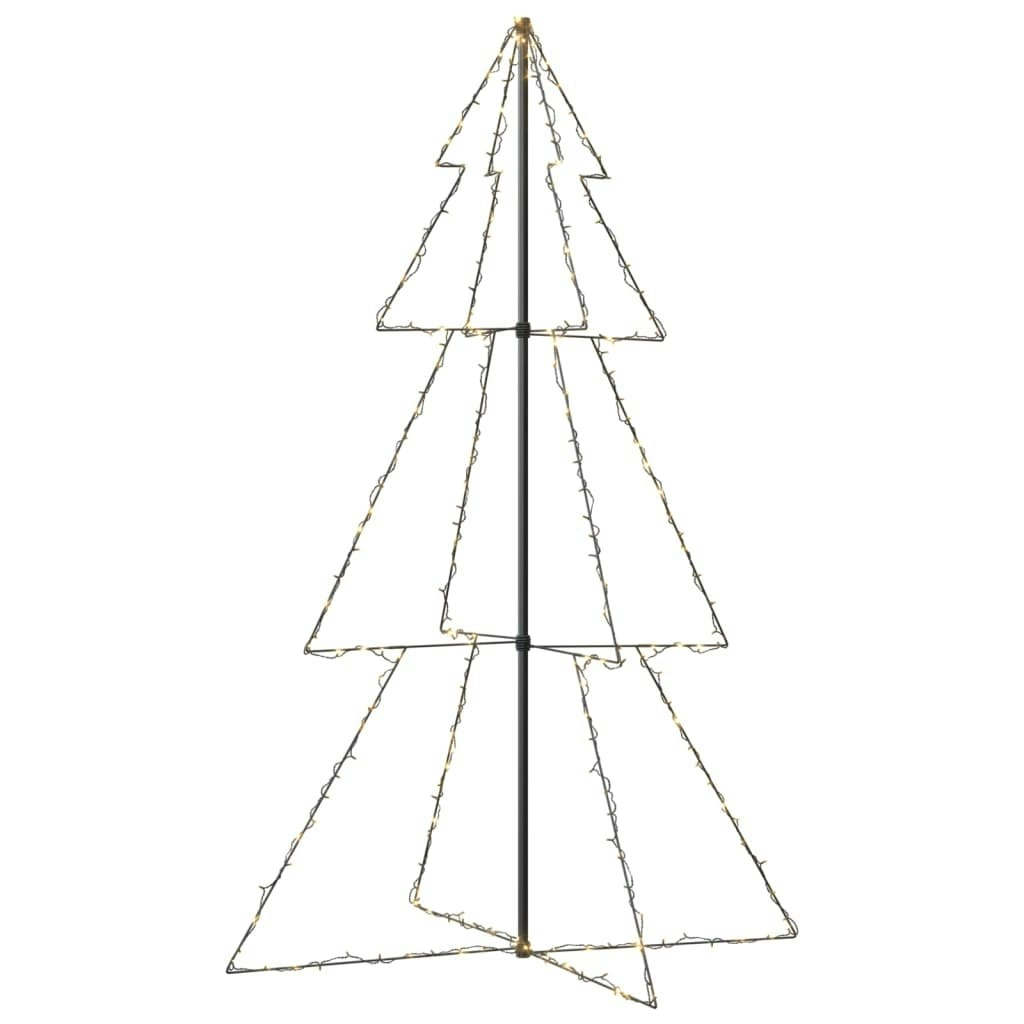 Christmas Cone Tree 240 LEDs Indoor and Outdoor 118x180 cm 328581