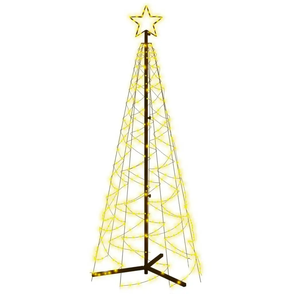 Christmas Cone Tree Warm White 200 LEDs 70x180 cm 343505