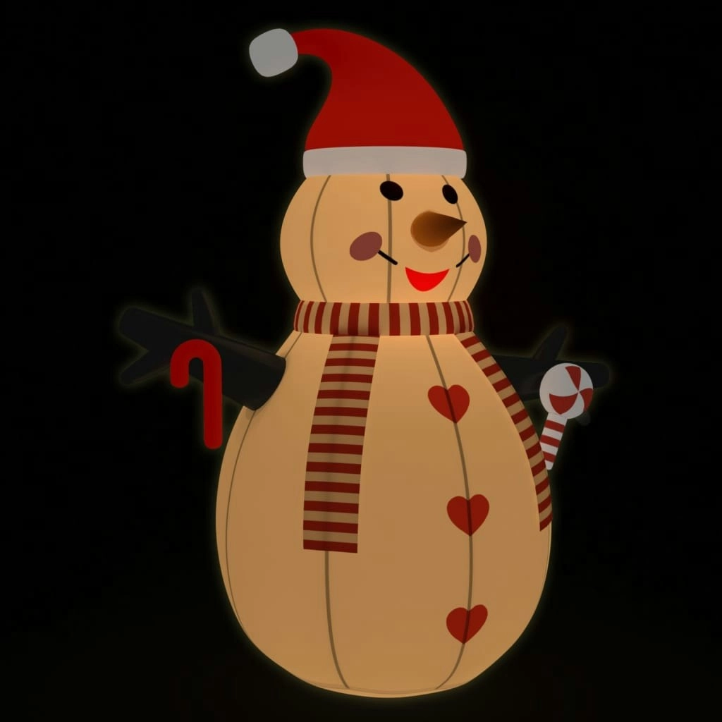 Inflatable Snowman with LEDs 360 cm 345380