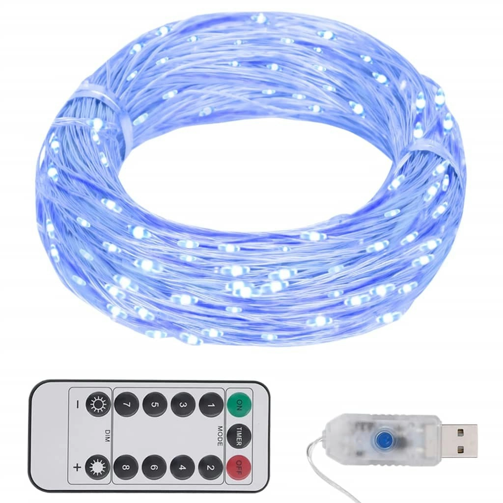 LED String with 150 LEDs Blue 15 m 330052