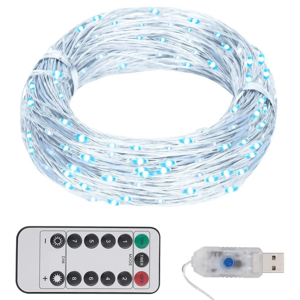 LED String with 300 LEDs Cold White 30 m 330051