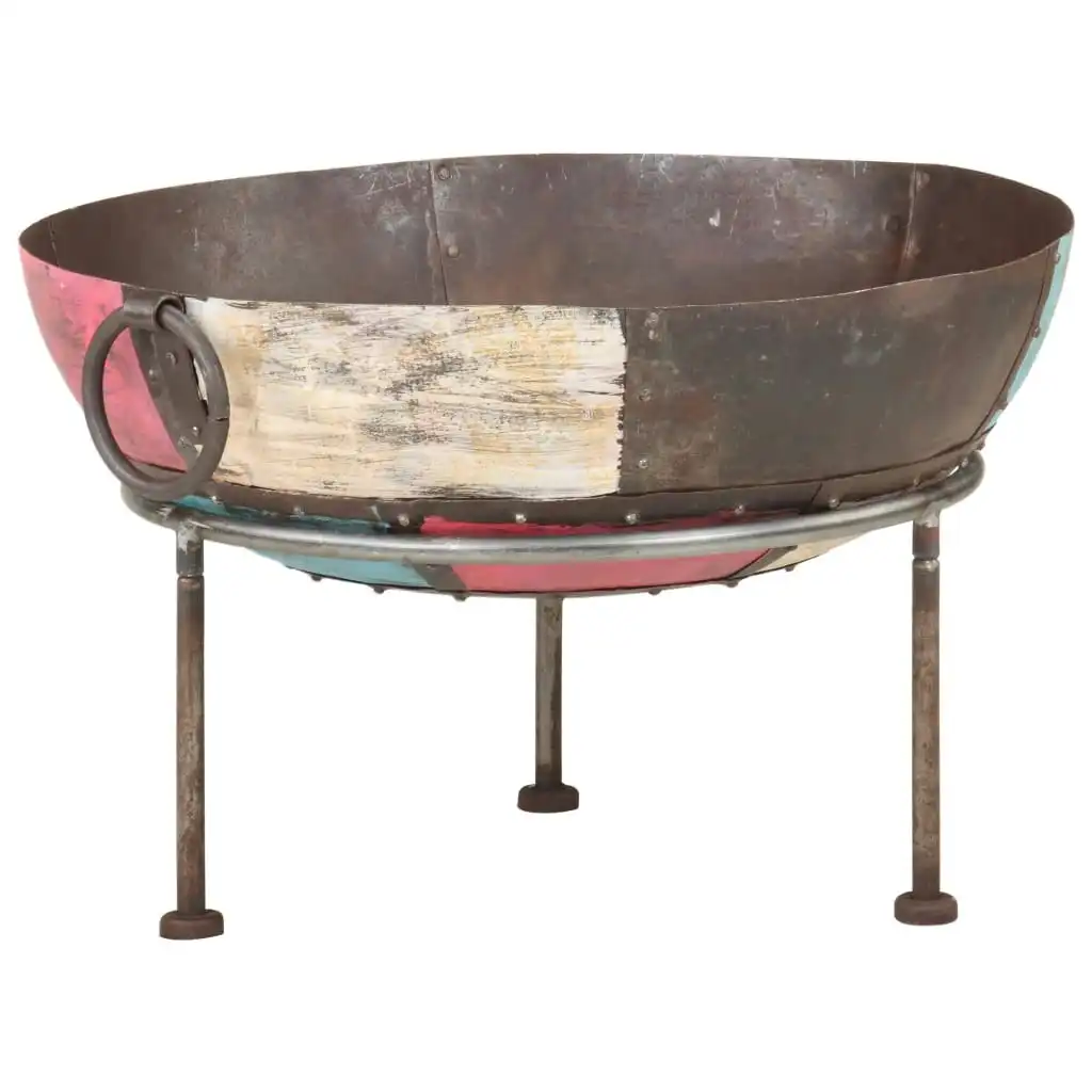 Colourful Rustic Fire Pit Ã˜ 60 cm Iron 321947