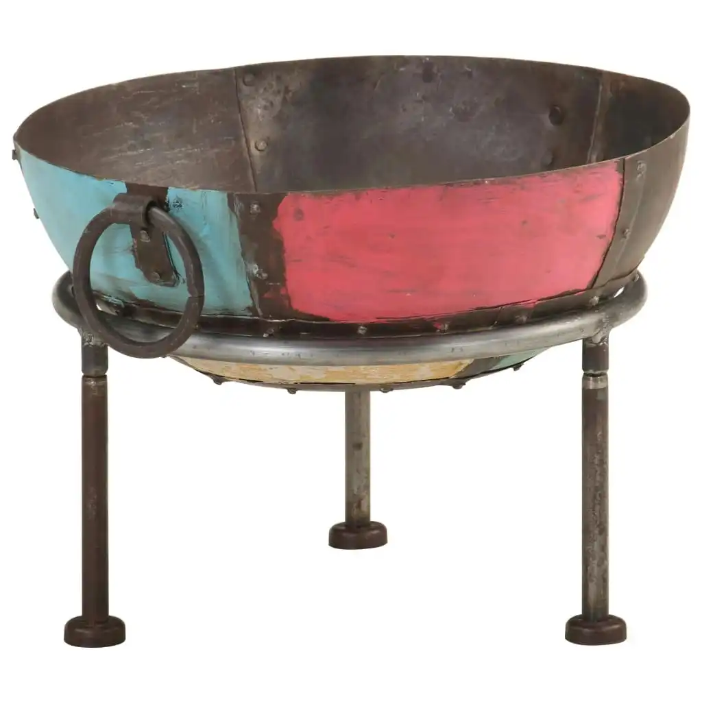 Colourful Rustic Fire Pit Ã˜ 40 cm Iron 321945