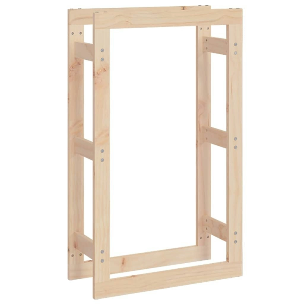 Firewood Rack 60x25x100 cm Solid Wood Pine 822412