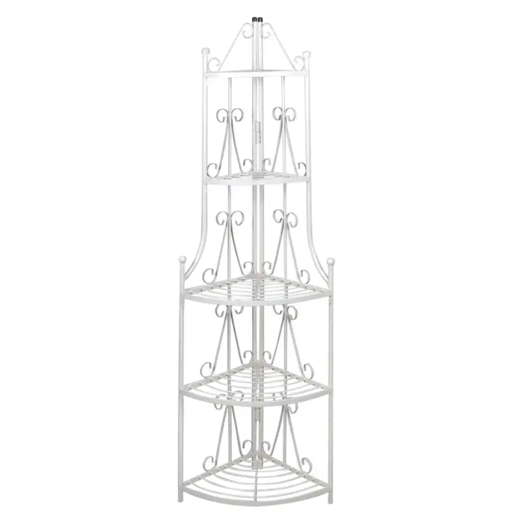 Corner Plant Rack White 40783