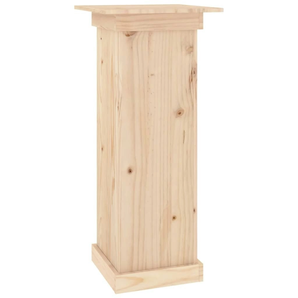 Flower Stand 40x40x90 cm Solid Wood Pine 823634