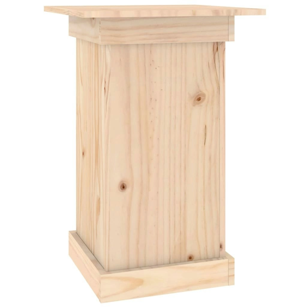 Flower Stand 40x40x60 cm Solid Wood Pine 823629