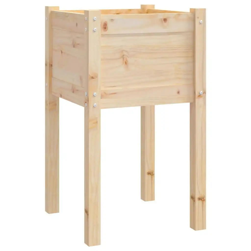 Garden Planter 40x40x70 cm Solid Pinewood 810789