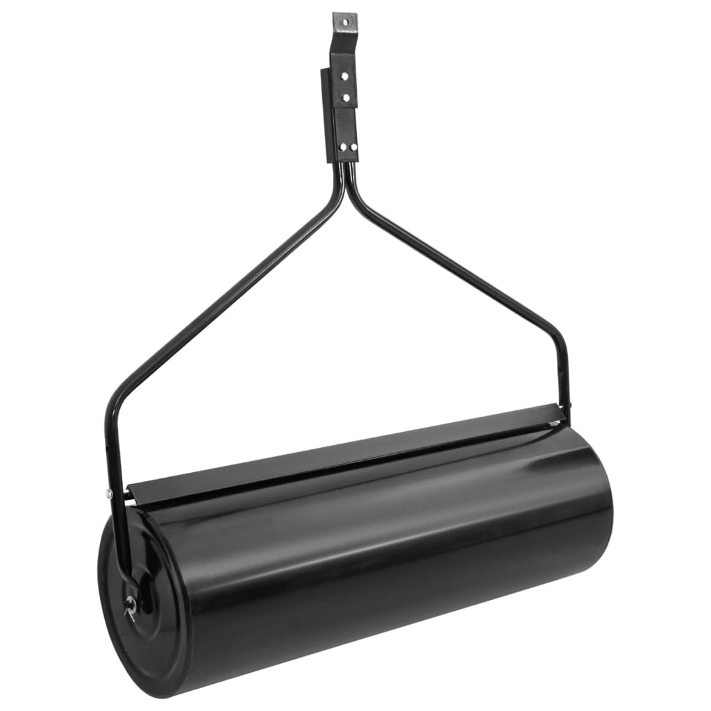 Garden Lawn Roller Black 63 L Iron 154466