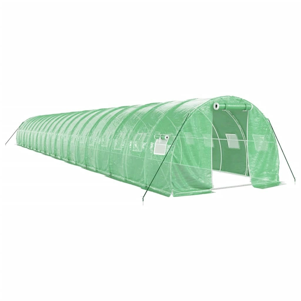 Greenhouse with Steel Frame Green 60 mÂ² 20x3x2 m 3188047