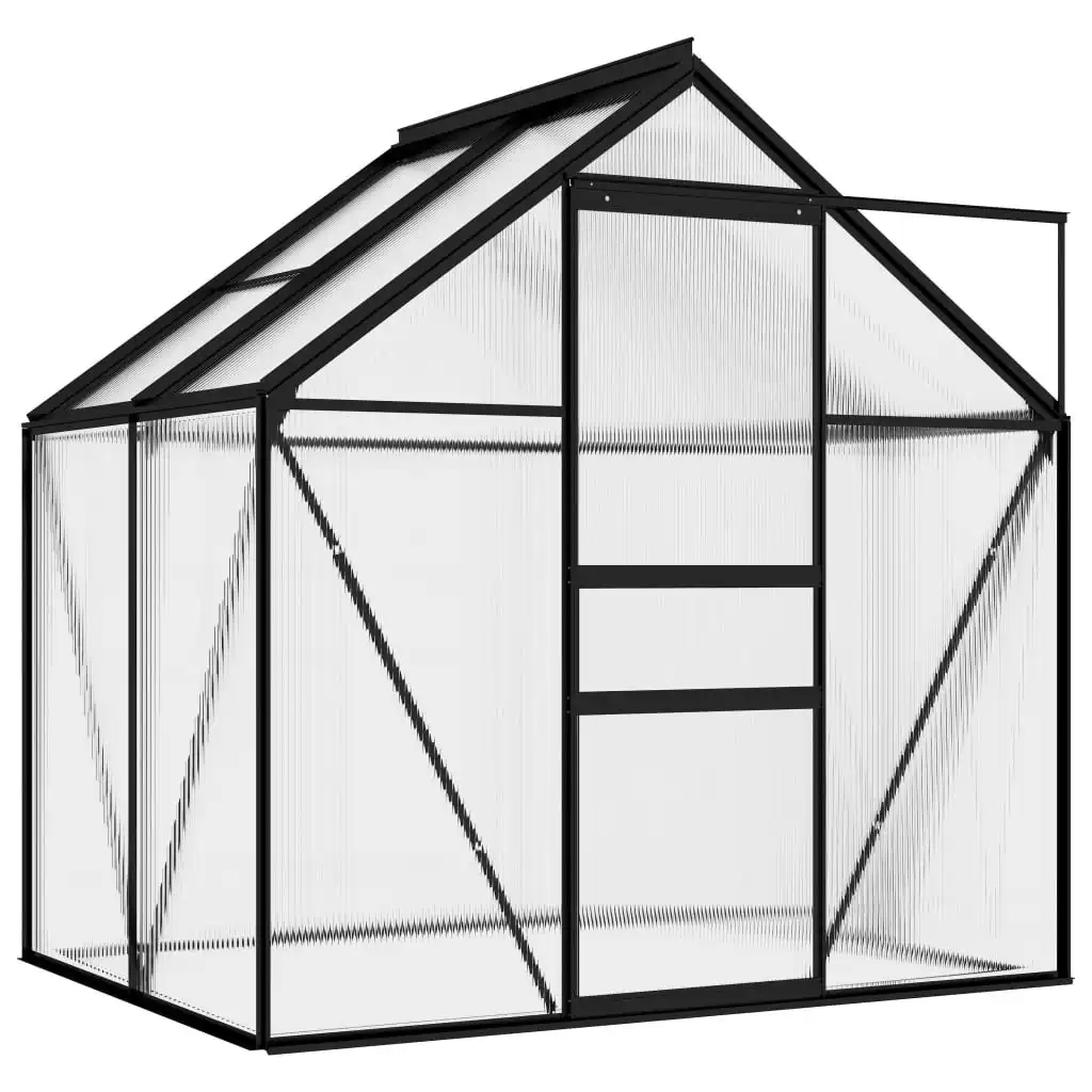 Greenhouse Anthracite Aluminium 2.47 mÂ² 312057