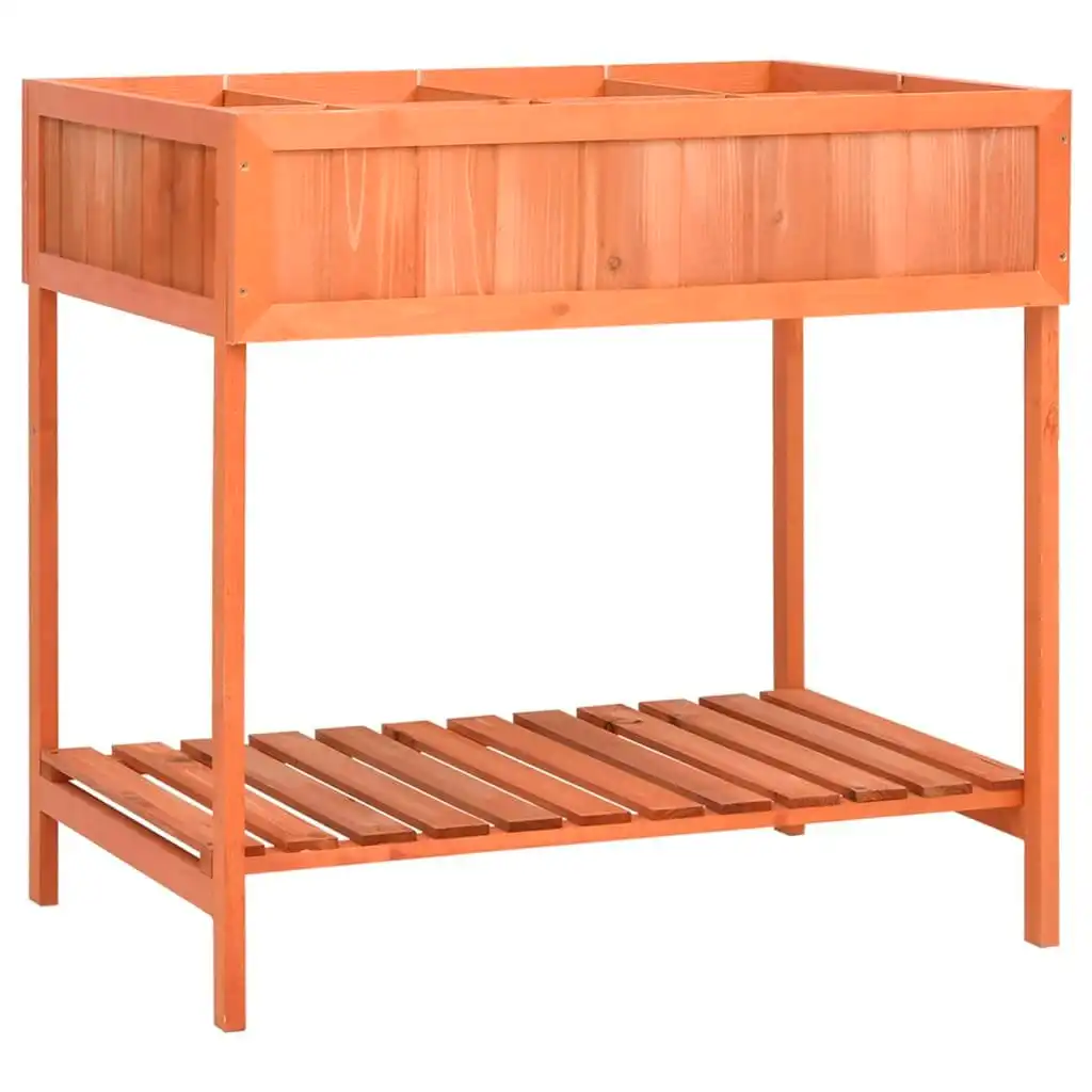 Herb Planter 80x60x80 cm Solid Firwood 170882