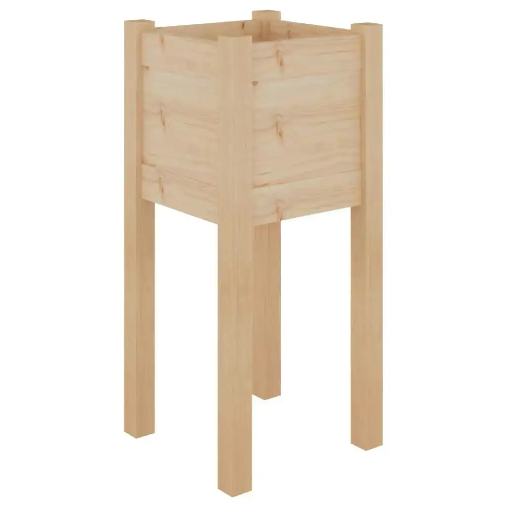 Garden Planter 31x31x70 cm Solid Pinewood 810779