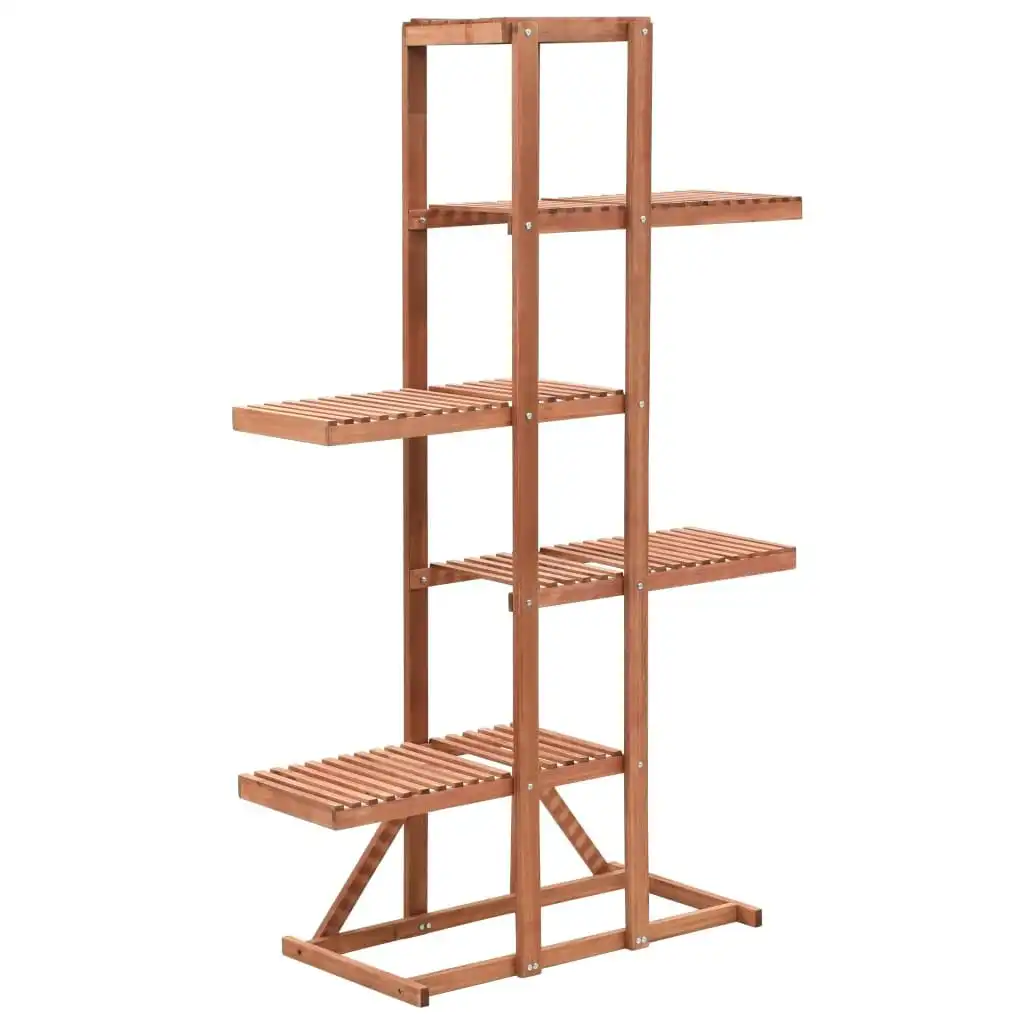 Plant Stand Cedar Wood 86x36x139 cm 246432