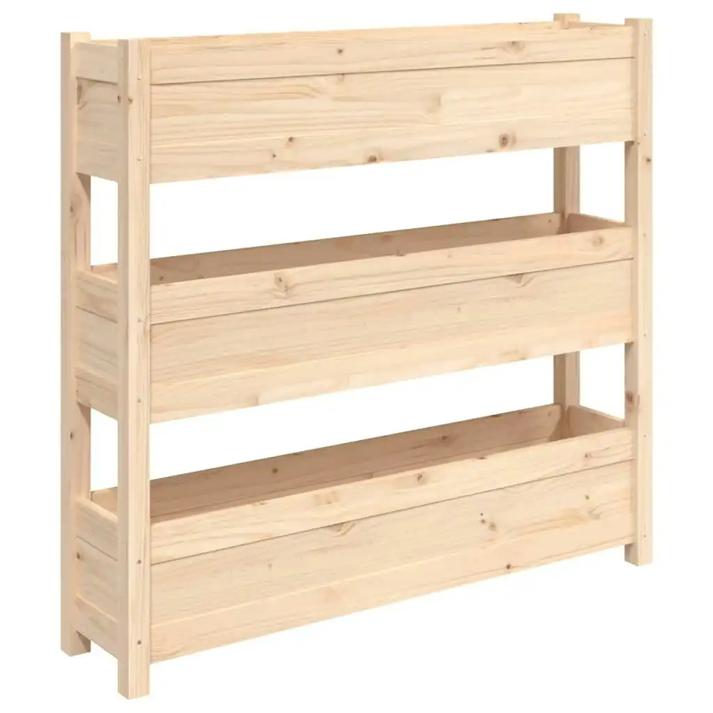 Planter 112x25x104.5 cm Solid Wood Pine 823920