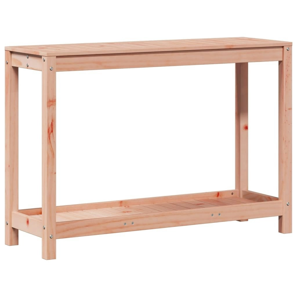 Potting Table with Shelf 108x35x75 cm Solid Wood Douglas 832395