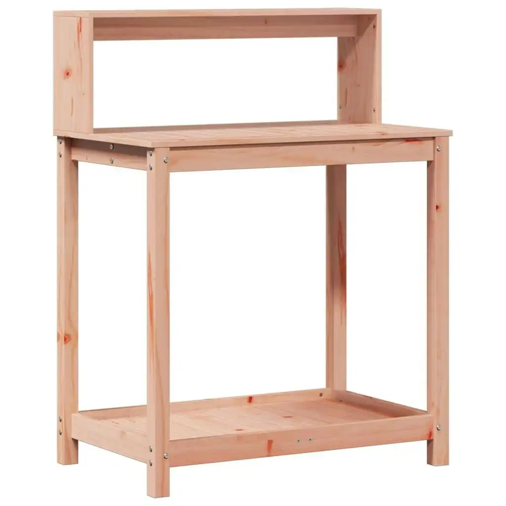 Potting Table with Shelves 82.5x50x109.5 cm Solid Wood Douglas 832410