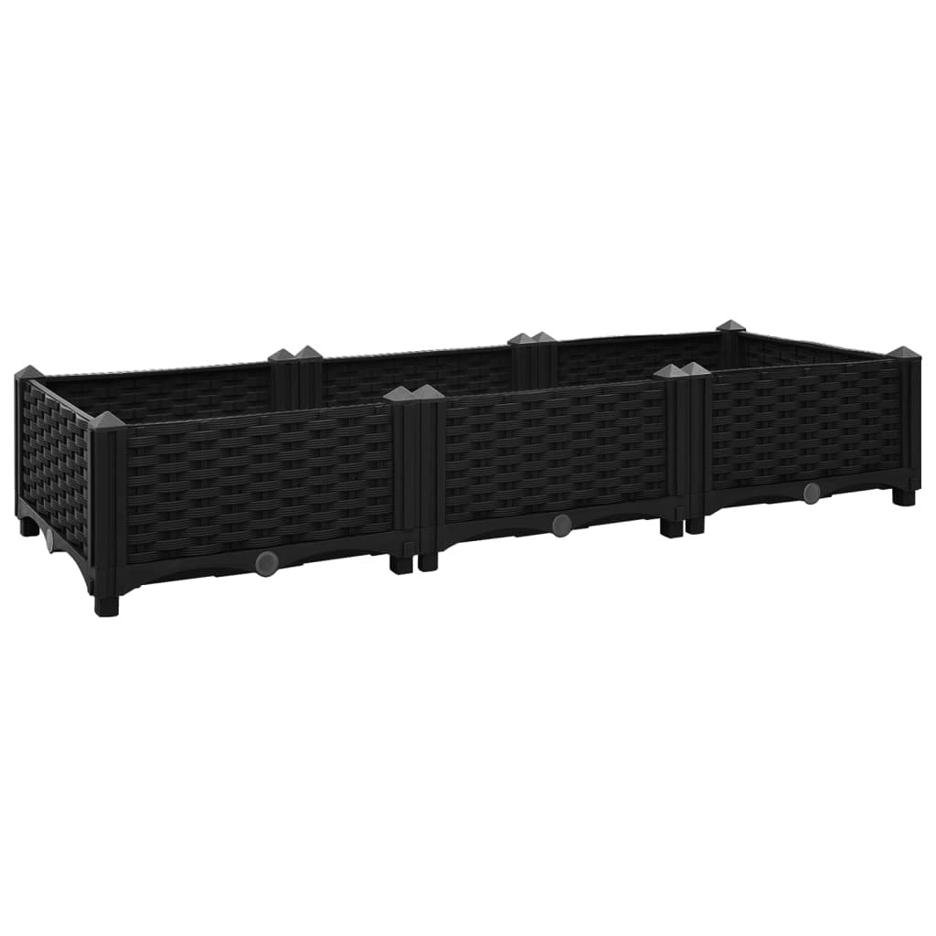 Raised Bed 120x40x23 cm Polypropylene 316528