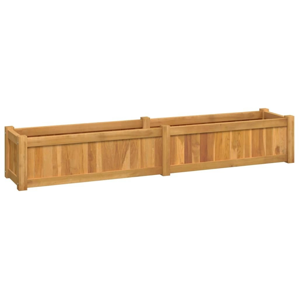 Raised Bed 150x30x25 cm Solid Wood Teak 362659