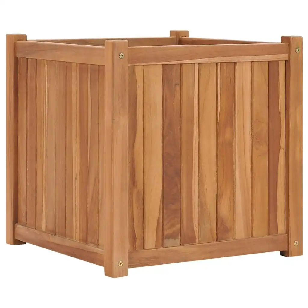 Raised Bed 50x50x50 cm Solid Teak Wood 48966