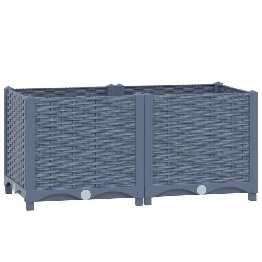 Raised Bed 80x40x38 cm Polypropylene 310402