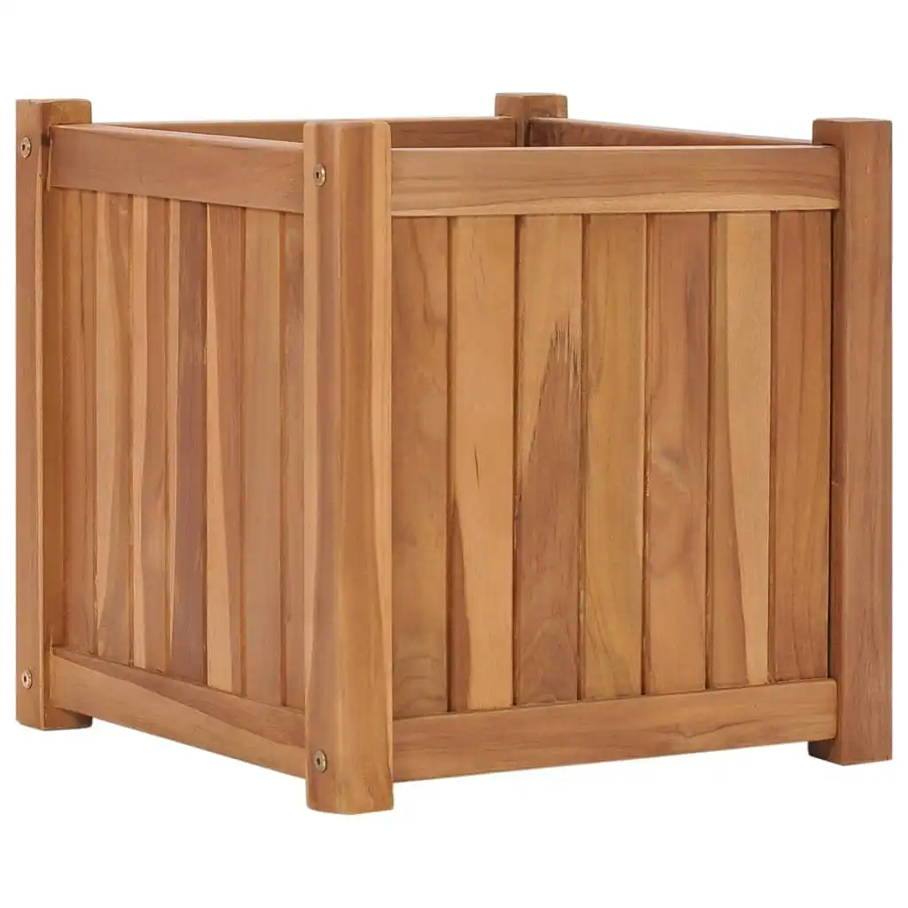 Raised Bed 40x40x40 cm Solid Teak Wood 48965