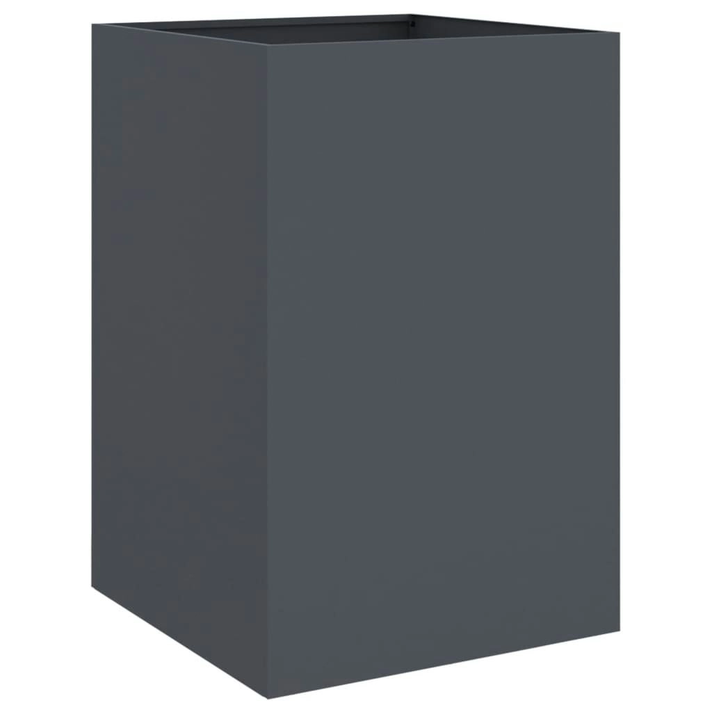 Planter Anthracite 52x48x75 cm Cold-rolled Steel 841585