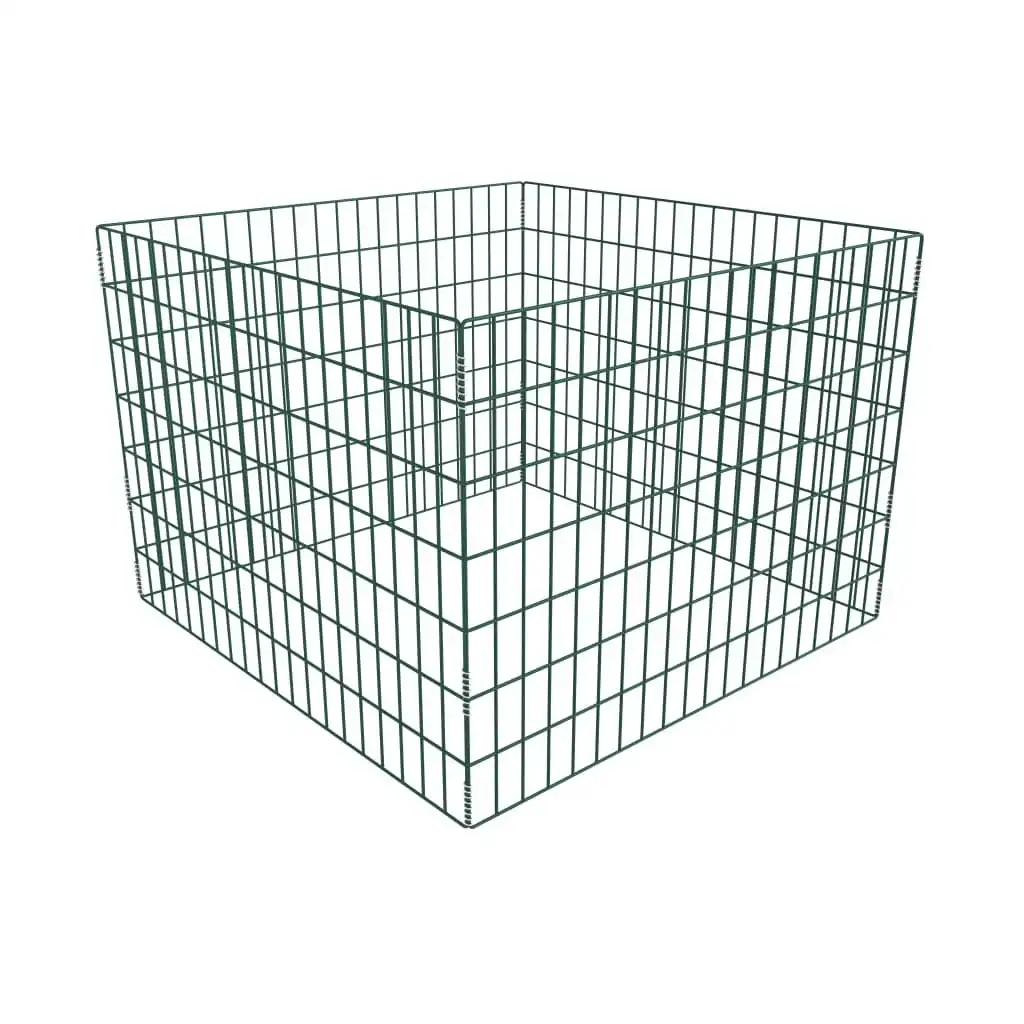 Square Mesh Garden Composter 100 x 100 x 70 cm 141206