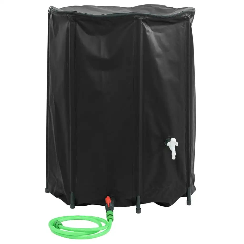 Water Tank with Tap Foldable 750 L PVC 155992