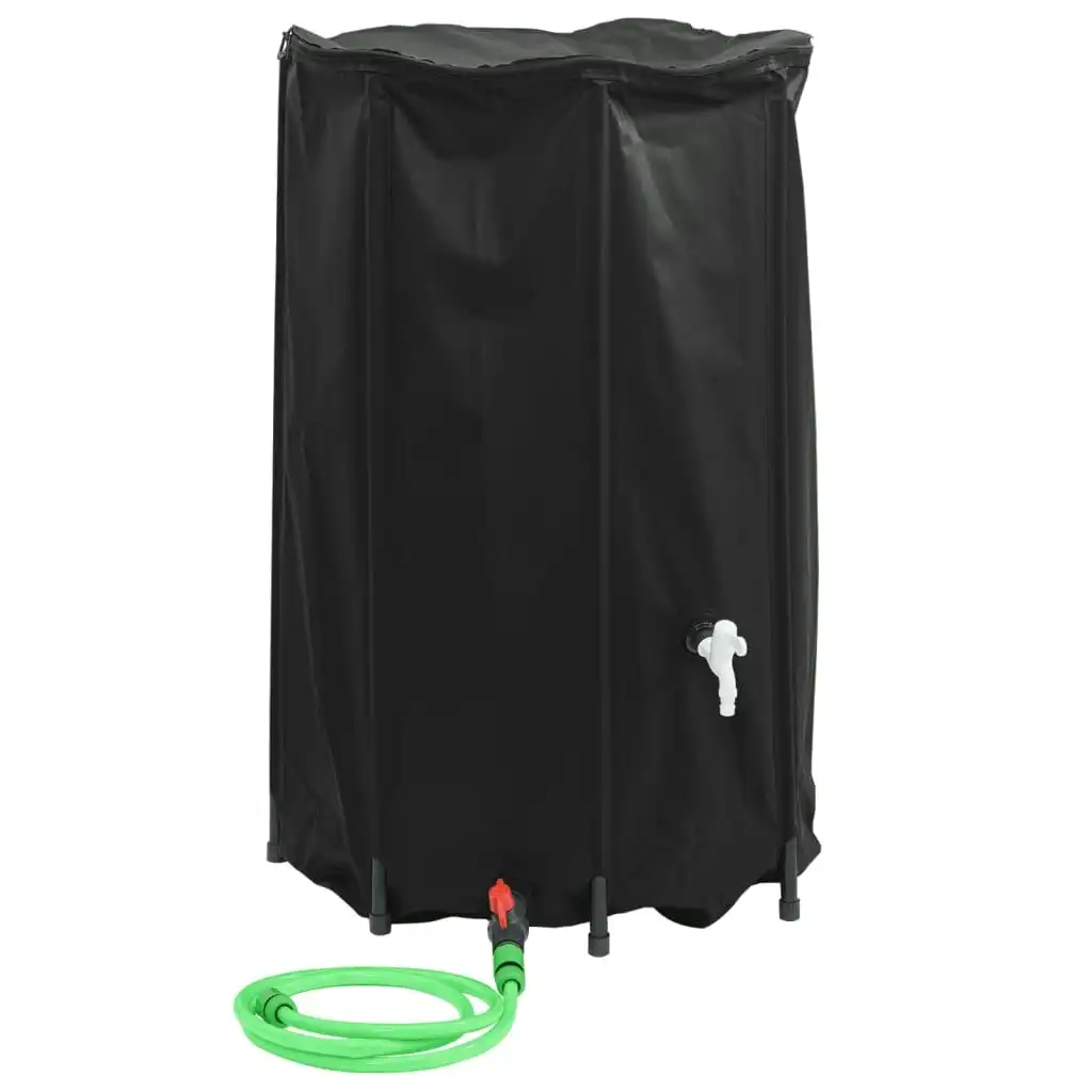 Water Tank with Tap Foldable 500 L PVC 155995