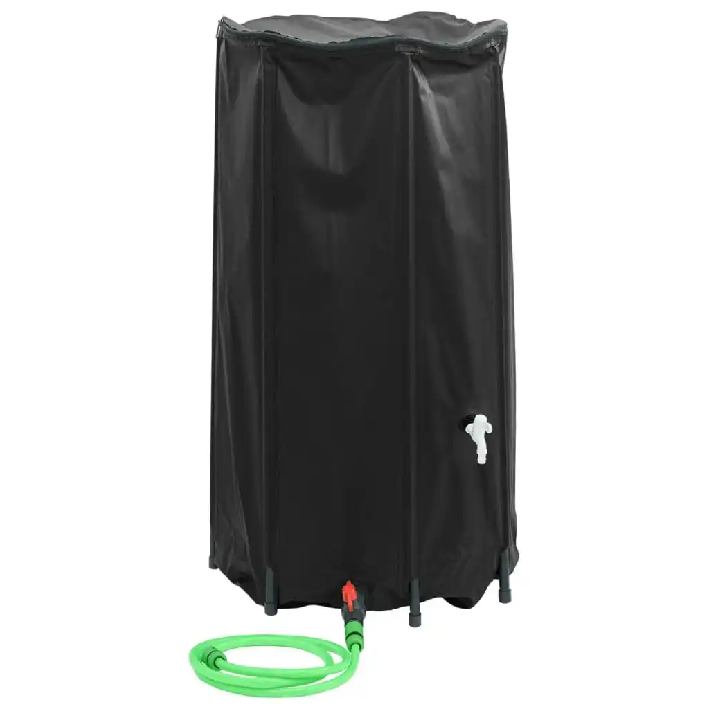 Water Tank with Tap Foldable 250 L PVC 155998