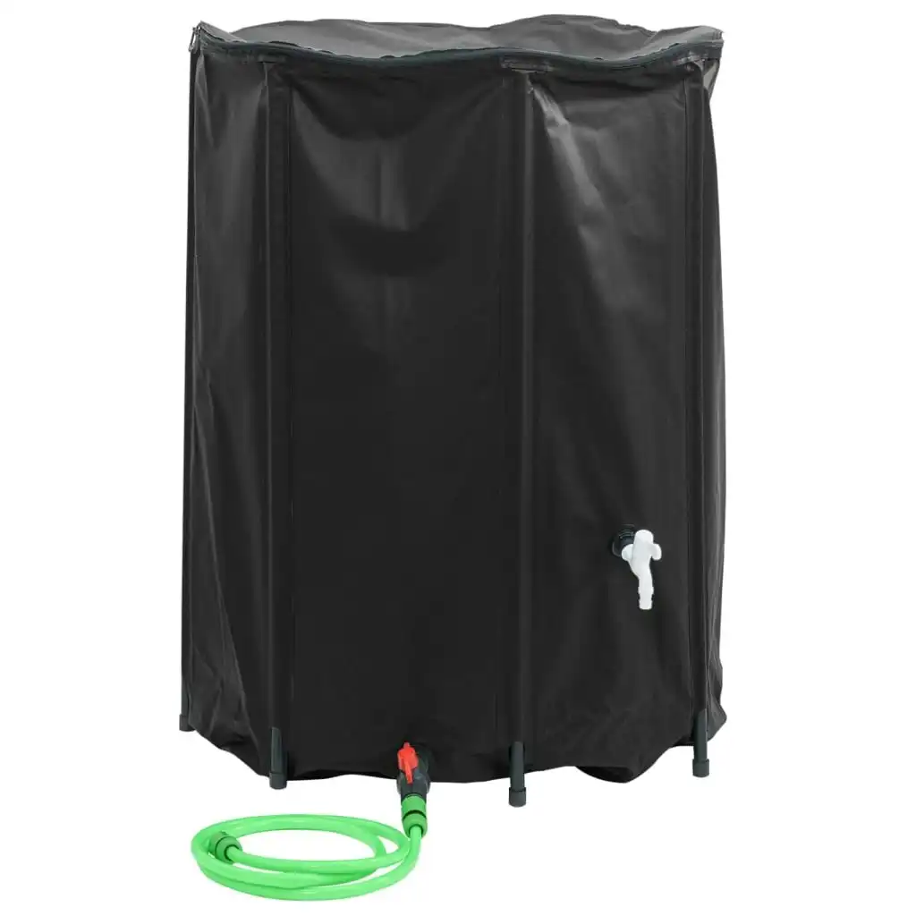 Water Tank with Tap Foldable 1350 L PVC 156007