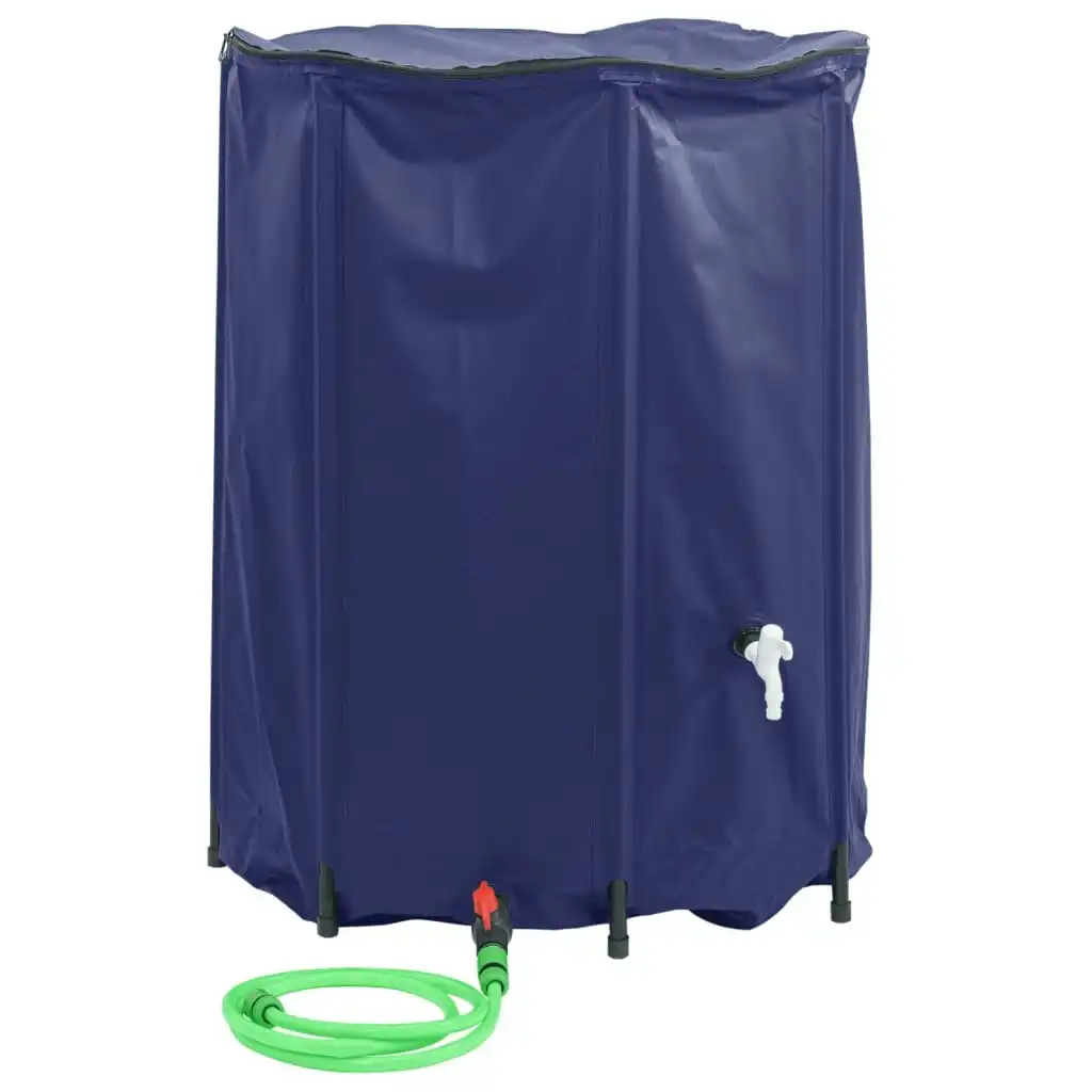 Water Tank with Tap Foldable 1350 L PVC 156008