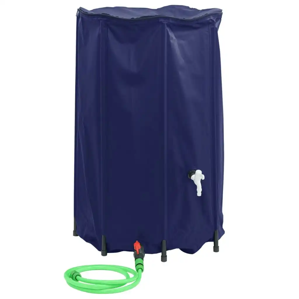 Water Tank with Tap Foldable 500 L PVC 155996