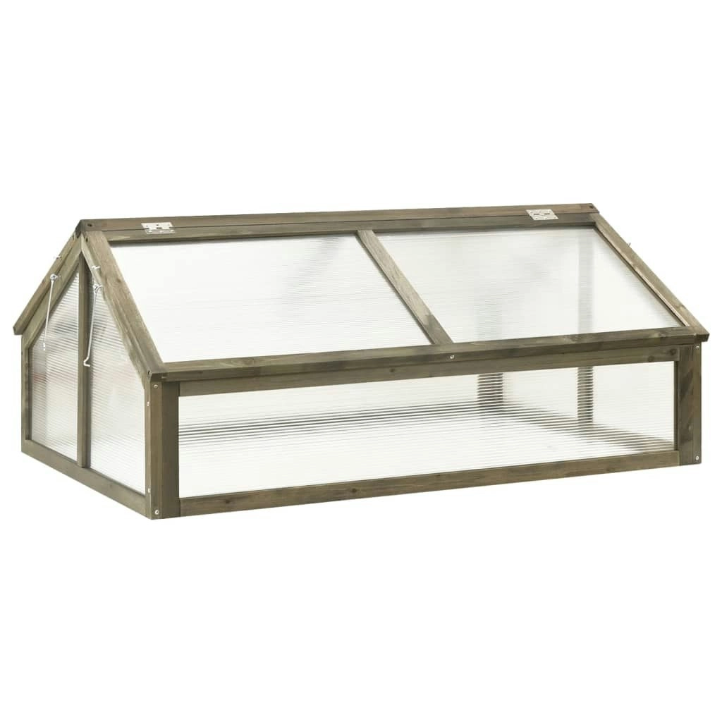 Greenhouse Grey 114x80x50 cm Firwood 316416