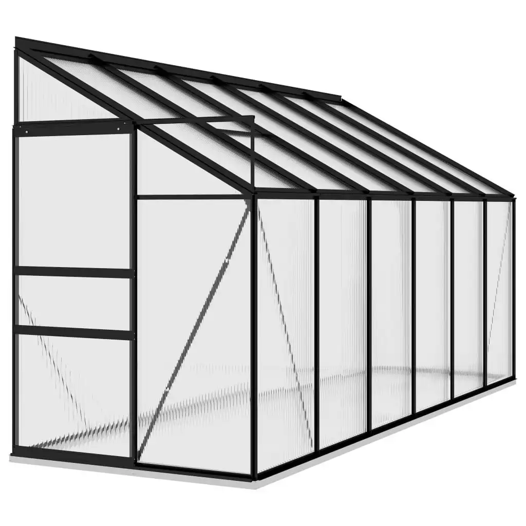 Greenhouse Anthracite Aluminium 7.77 mÂ³ 312053