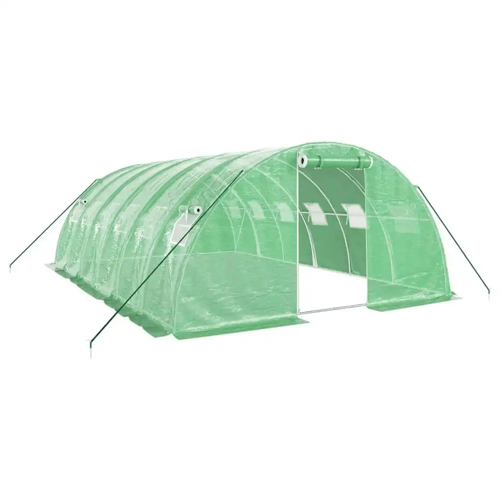 Greenhouse with Steel Frame Green 24 mÂ² 6x4x2 m 3188062