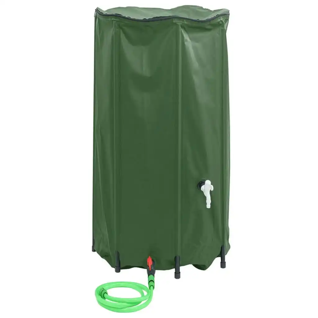 Water Tank with Tap Foldable 380 L PVC 156012