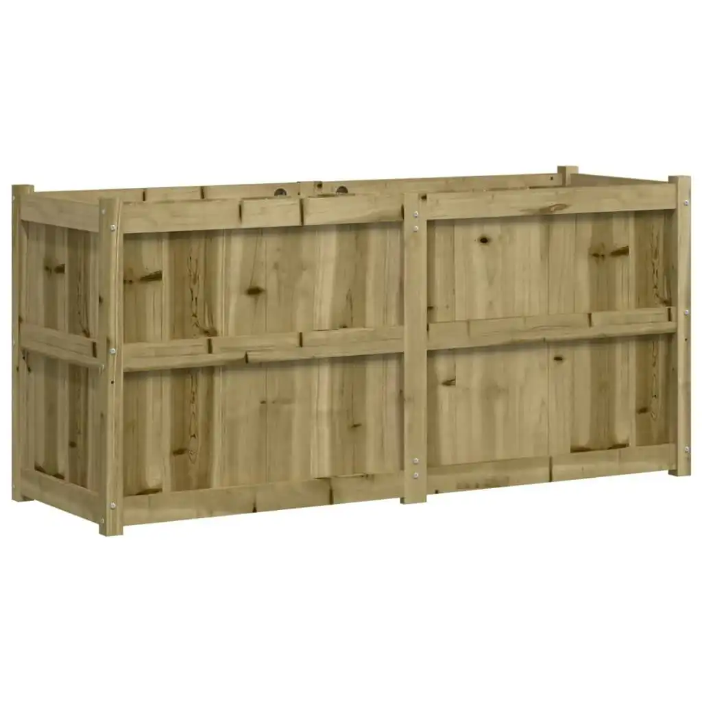 Garden Planter 150x50x70 cm Impregnated Wood Pine 837493