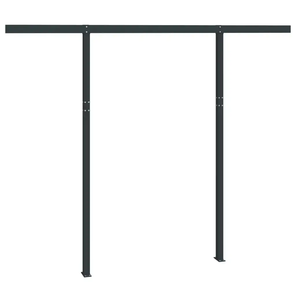 Awning Post Set Anthracite 300x245 cm Iron 315099