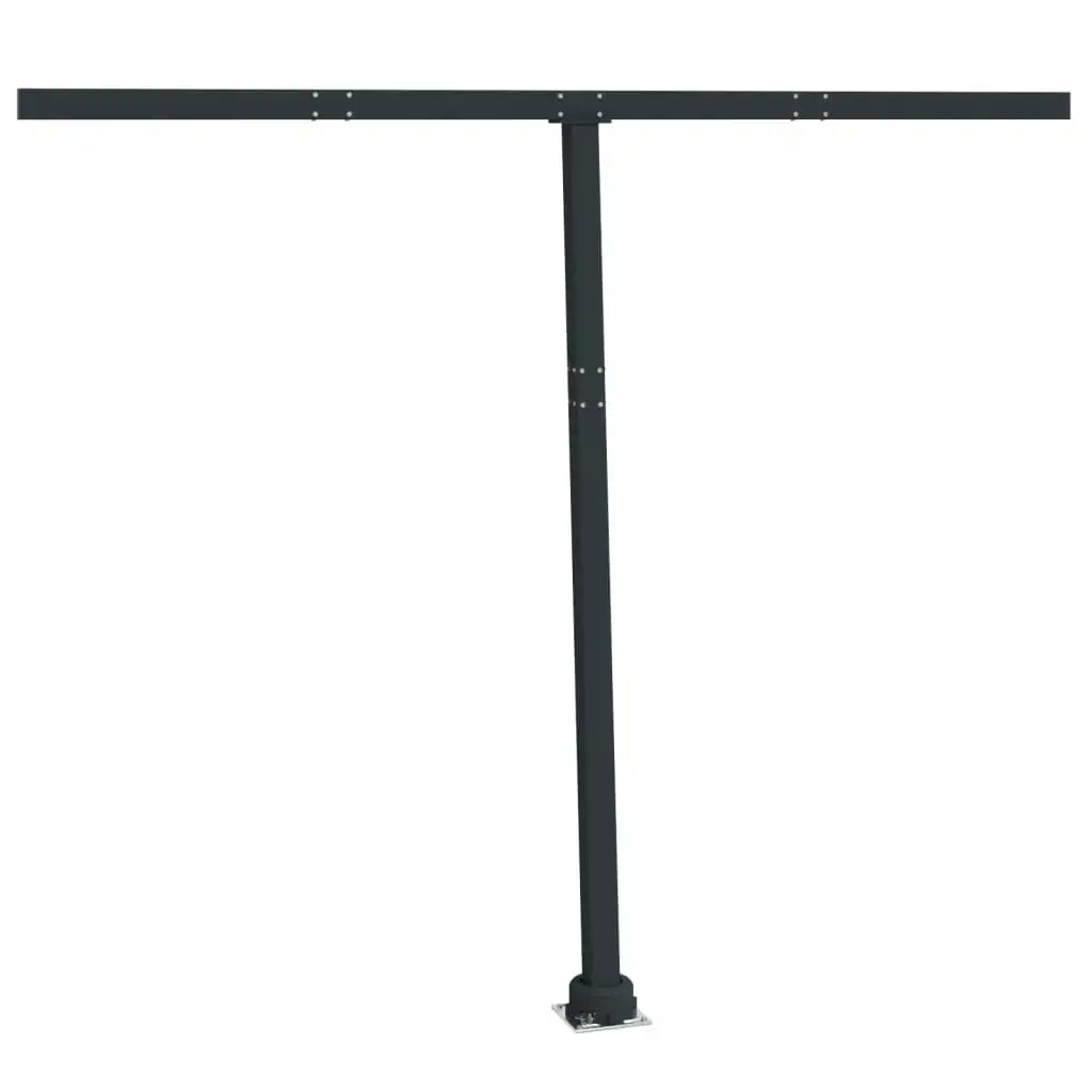 Awning Post Set Anthracite 300x245 cm Iron 315096