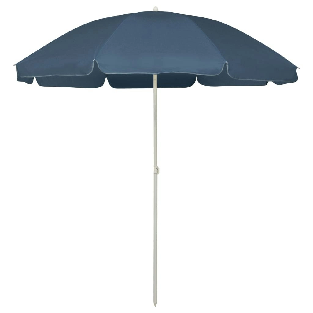 Beach Umbrella Blue 240 cm 314704