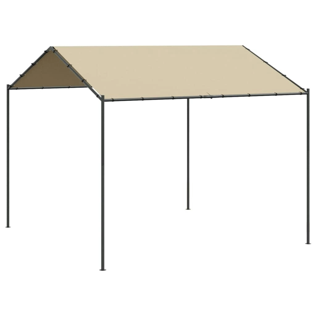 Canopy Tent Beige 4x4 m Steel  and Fabric 362454