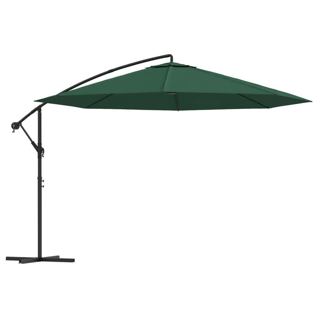 Cantilever Umbrella 3.5 m Green 42197