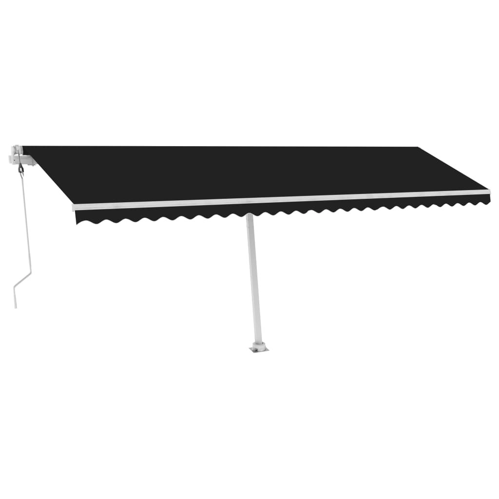 Freestanding Automatic Awning 600x300 cm Anthracite 3095820