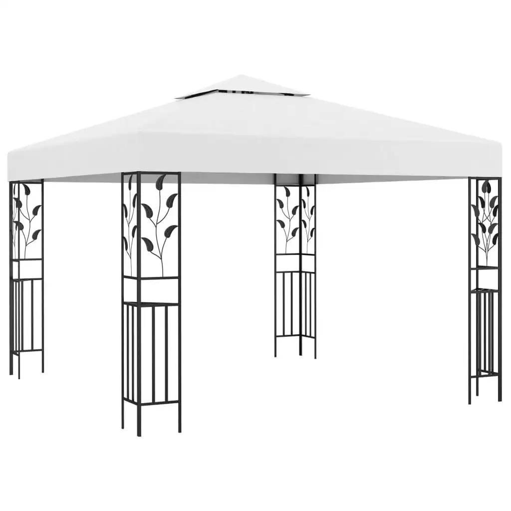 Gazebo 3x3 m White 180 g/mÂ² 312242