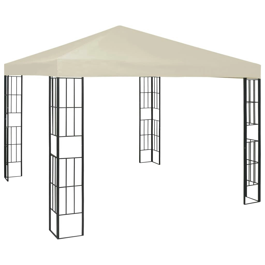 Gazebo 3x3 m Cream 47981