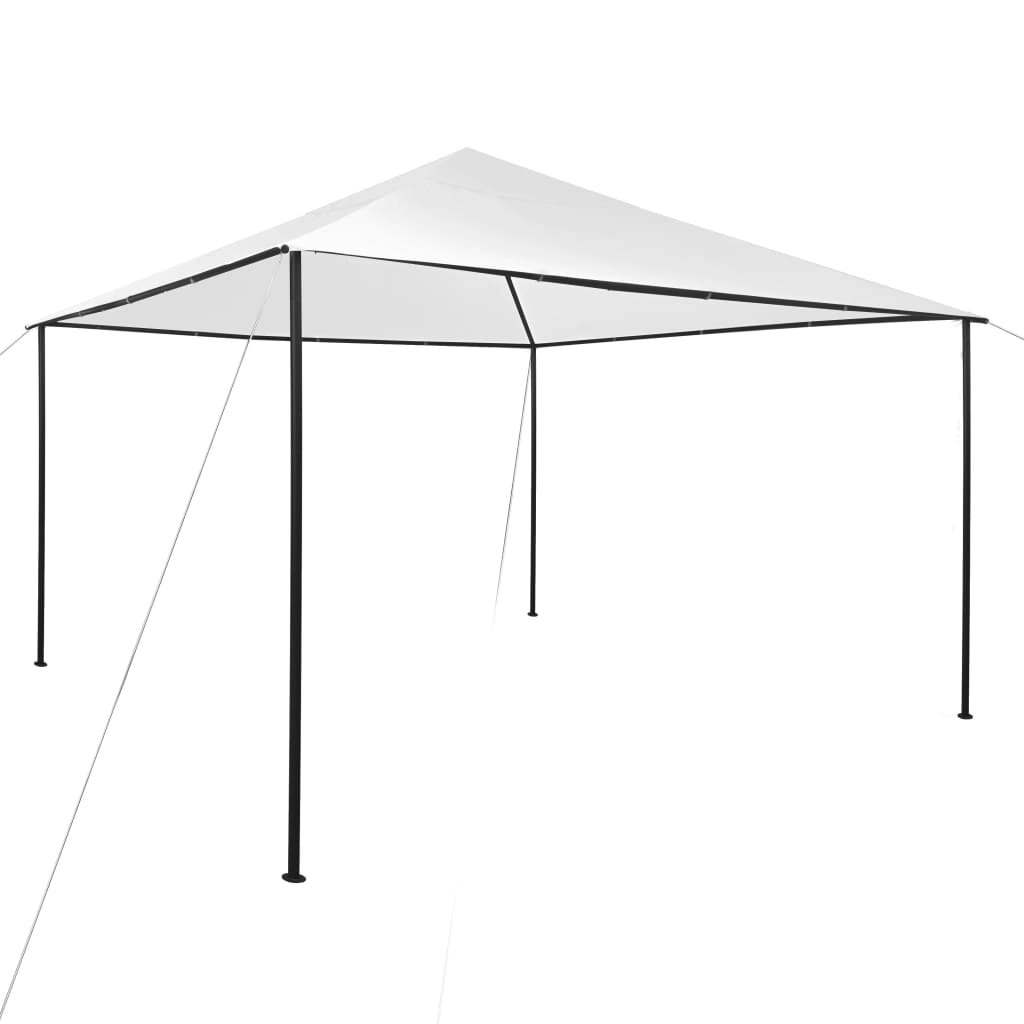 Gazebo 4x4x3 m White 180 g/m?? 312239