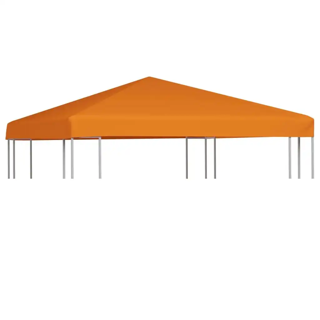 Gazebo Top Cover 310 g/mÂ² 3x3 m Orange 44780